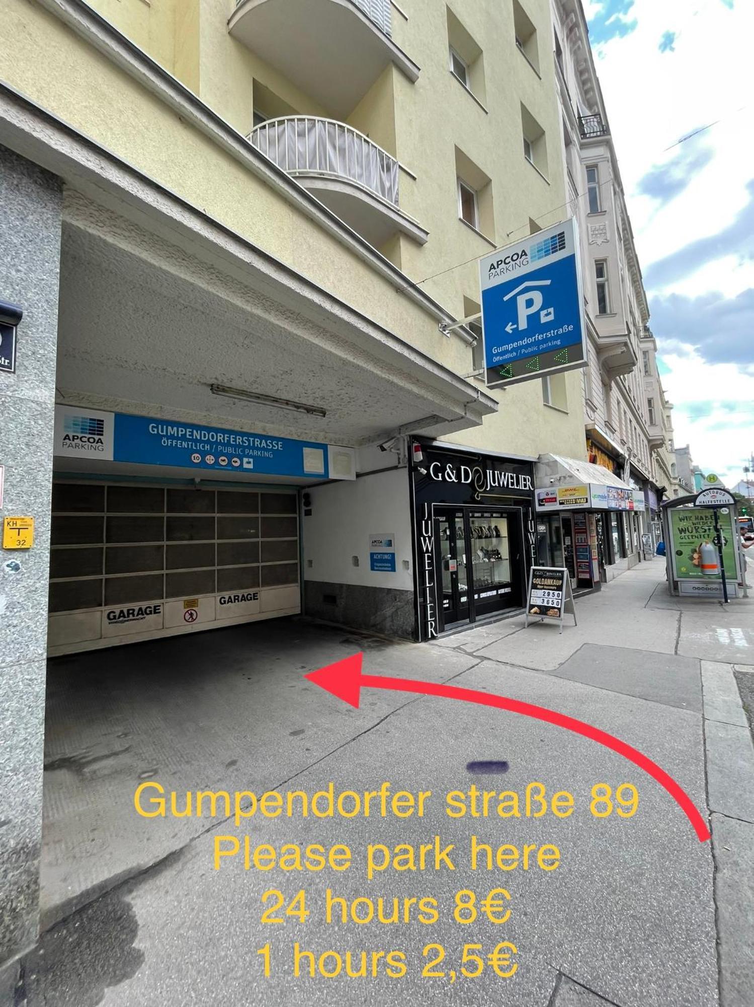 Direct City Center-Privat Rooms-5 Minutes Mariahilferstrasse Wien Exteriör bild